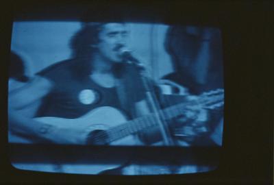 Captura de tela da televisão, Diretas Já