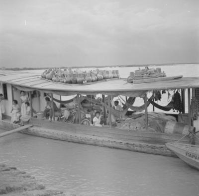 Embarcações no rio São Francisco