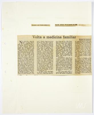 Volta a medicina familiar
