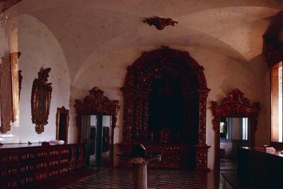 Igreja de São Bento - sacristia e retábulo