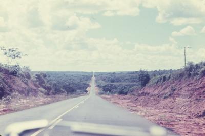 Estrada próxima à Londrina