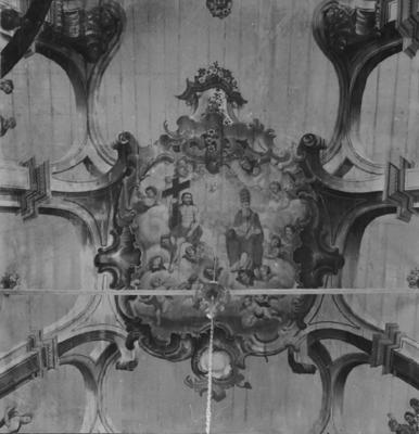 Basílica do Santuário Diocesano do Bom Jesus de Matosinhos, pintura do teto