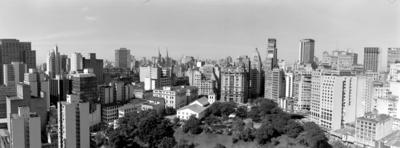 Vista panorâmica do centro da cidade