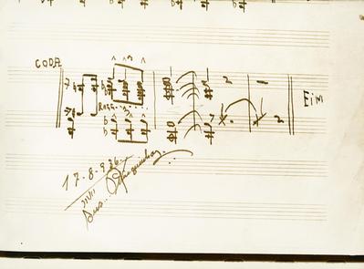 Pixinguinha (manuscrito autógrafo)