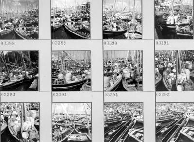 Embarcações na rampa e arredores do Mercado Modelo