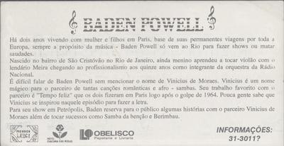 Baden Powell - Teatro Municipal de Petrópolis
