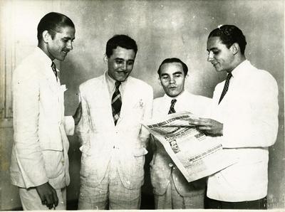 Fernando Lobo, Capiba, Carnera e Caio de Souza Leão