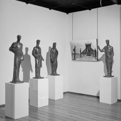 Esculturas de Alfredo Ceschiatti, "Evangelistas Lucas, Marcos, Mateus e João"