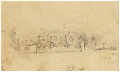 [House at Rio Comprido inhabited by Sir Charles Stuart]