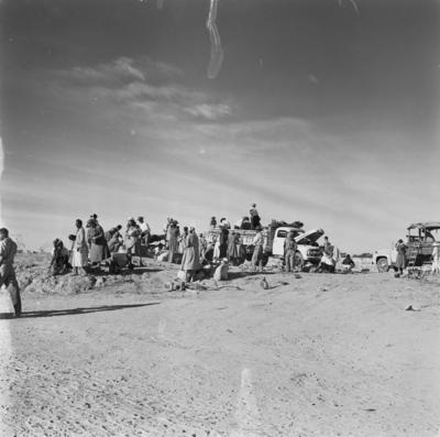 Acampamento de romeiros