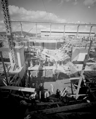 Construção da Siderúrgica Aços Anhanguera S. A.