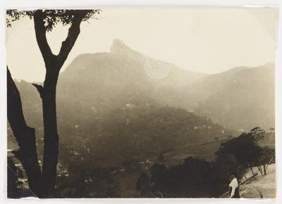 Vista do morro do Corcovado a partir de Laranjeiras