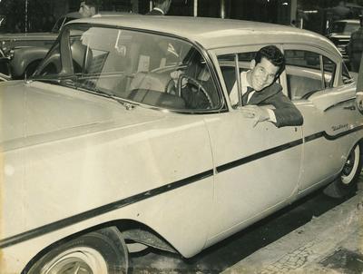 Carlos José ao volante