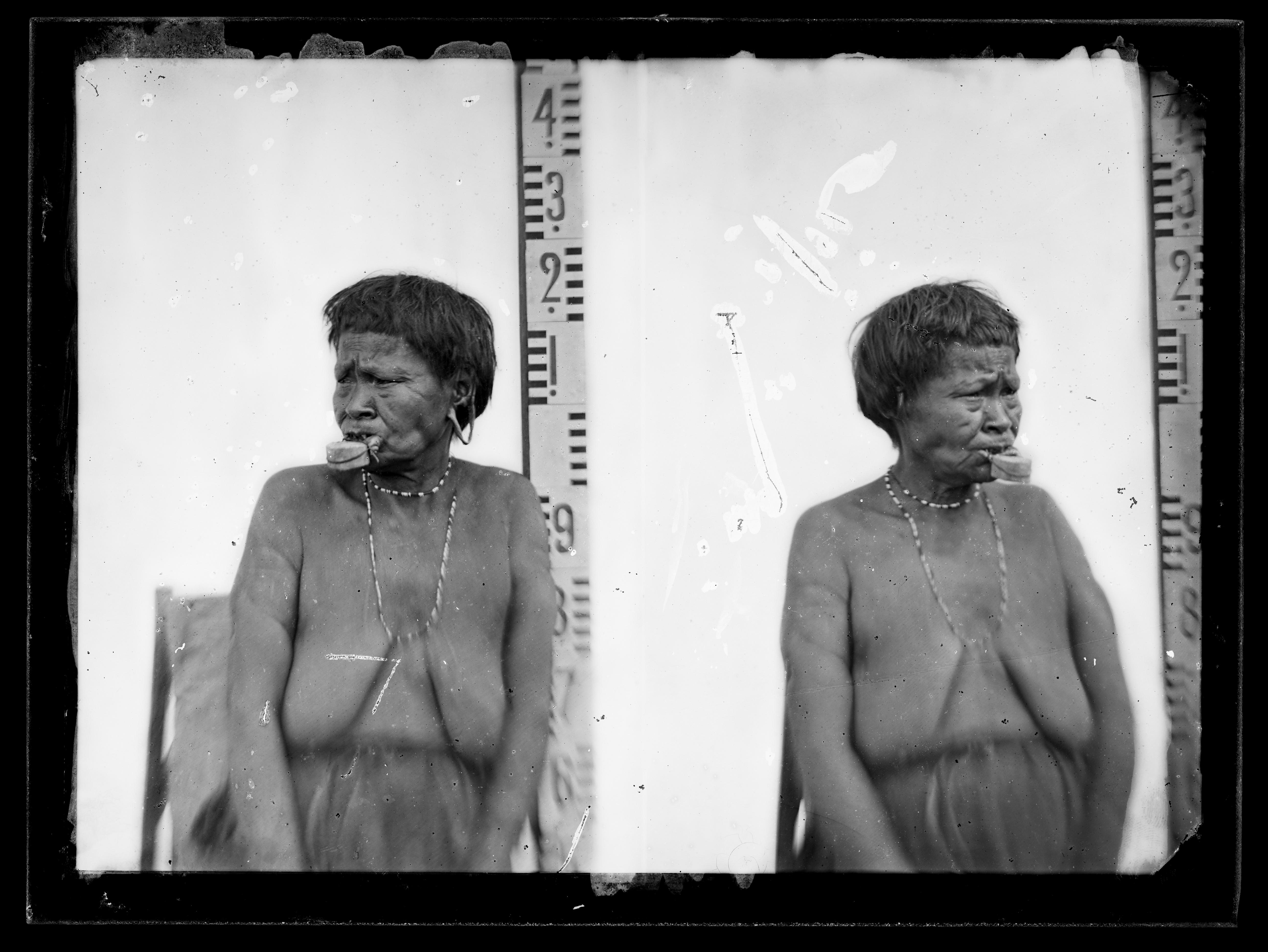 Indígena do povo Aimoré, também conhecido como Botocudo