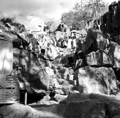 Romeiros no Morro do Bom Jesus