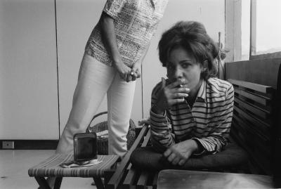 Philomena Miller no alojamento dos professores (Colina)