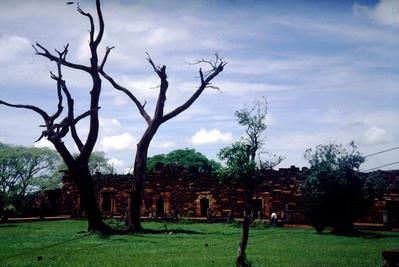 Ruínas da missão jesuítica San Ignacio Miní