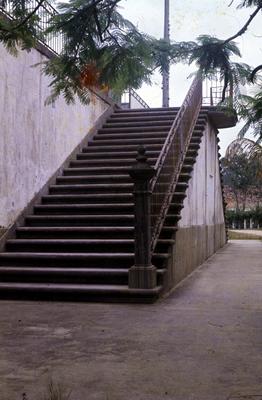 Fazenda São Luís da Boa Sorte - escada da casa principal