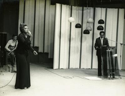 Marisa Gata Mansa e Flávio Cavalcanti