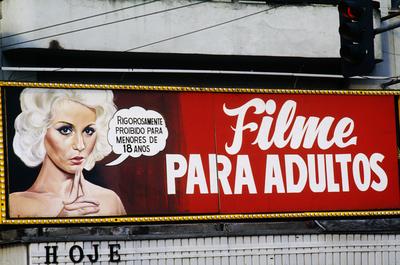 Letreiro de cinema