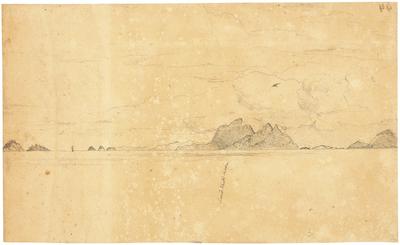 (Pedra da Gávea vista do mar)