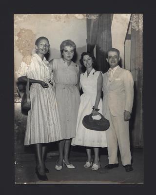 Maysa, Elza Laranjeira e Denis Brean