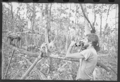 Jorge Bodanzky filmando