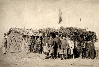 General Barbosa e seu estado-maior