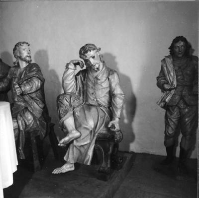 Via Crucis, Passos da Paixão, esculturas de Aleijadinho, Judas Iscariotes no Passo da Ceia