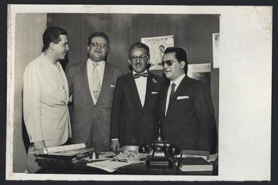 Chacrinha e Denis Brean