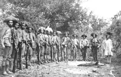 Os bandos de Lampião, Juriti e Luis Pedro, com Nenê