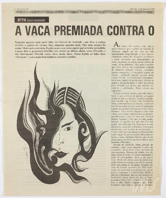 A vaca premiada contra o taradão ilustre