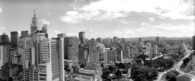 Vista panorâmica do parque D. Pedro II