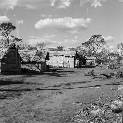 Moradia na Sacolândia, arredores de Brasília