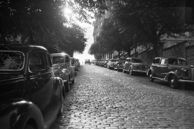 Estacionamento na ladeira da praça Ramos de Azevedo