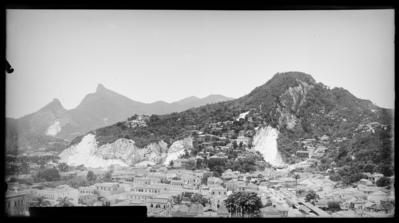 Bairro do Catete visto da Glória; ao fundo, o Morro Corcovado