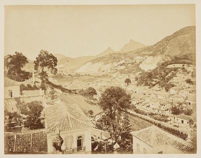 Bairro do Catete e morro do Corcovado; a partir da Glória