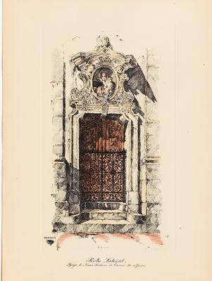 Porta Lateral, Igreja de Nossa Senhora do Carmo - Rio de Janeiro.