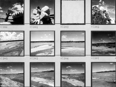 Trabalhadores descarregando barco