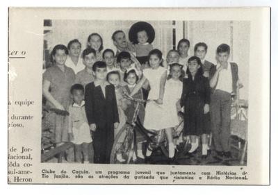 "Clube do caçula" (reprodução de periódico)