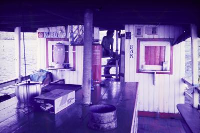 Tatunca Nara durante expedição pelo Rio Negro