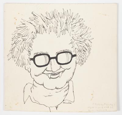 Paulo Francis num momento de bom humor