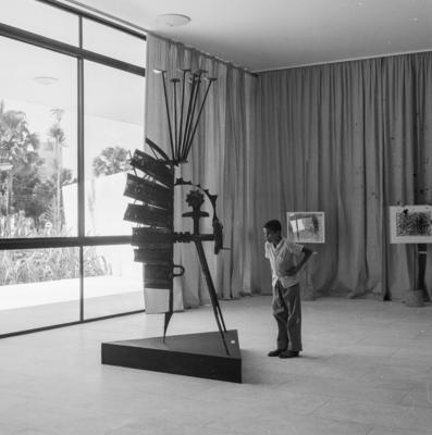 Exposição na primeira sede do Museu de Arte Moderna da Bahia