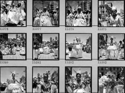 Desfile de agremiação carnavalesca