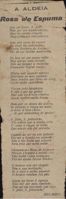 A Aldeia - Rosa de espuma