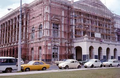 Teatro da Paz - obra de restauração