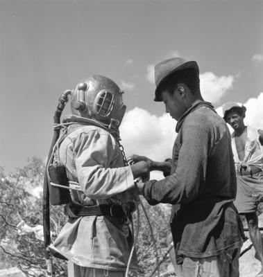 Garimpo de diamantes na Boca do Tauiri