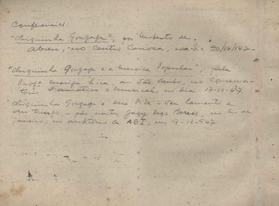 Repertório das composições musicais de Chiquinha Gonzaga
