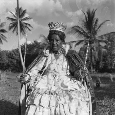 Dona Santa, rainha do Maracatu Elefante