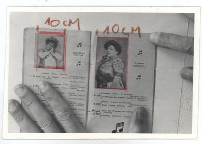 Delphina Victor e Risoleta (reprodução de catálogo)